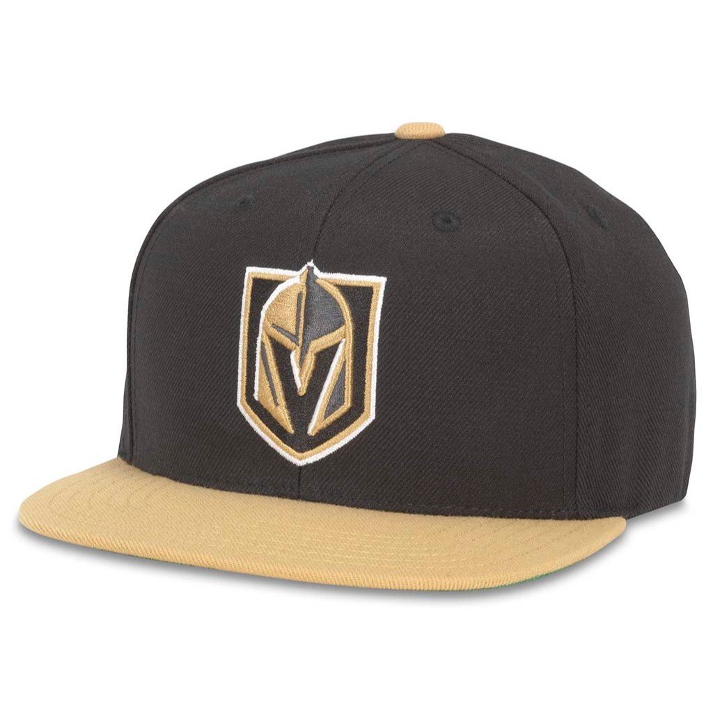 American Needle 400 Series NHL Team Hat, Las Vegas Golden Knights, Black/ Gold (400A1VVGK