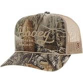 HOOEY OG Adjustable Snapback Hat - Trucker Hat for Men &amp; Women with Mesh Back, 5 Panel Baseball Cap w/Rope Detail, OSFA