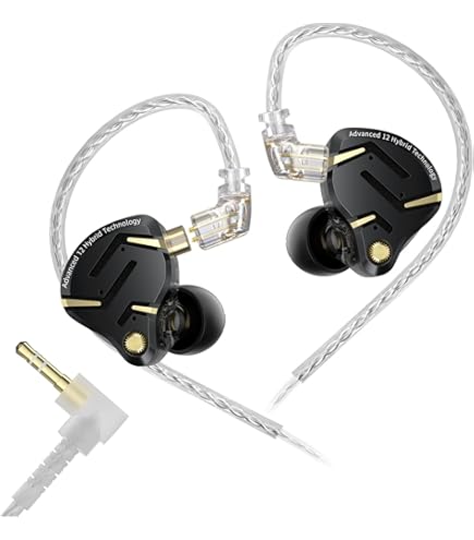 Amazon.com: KZ ZS12 PRO X in Ear Monitor IEM Headphones,1DD+5BA