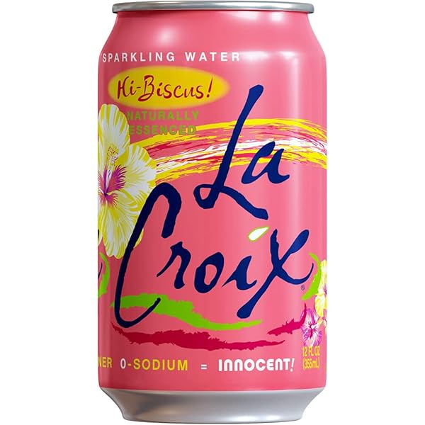 LACROIX SPARKLING WATER, HI-BISCUS!, 12 FL OZ (PACK OF 8)