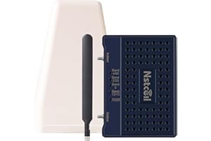 BOOSTHOME Cell Phone Boosters Cell Booster Up to2500 sq ft Band 66/25/2/4/5/12/13/17 Cell Phone Signal Booster for Home Office All U.S. Carriers FCC Approved