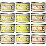 Weruva Cats in the Kitchen Grain-Free Canned Cat Food - 3.2 Ounces - 3 Flavors - Goldie Lox, Fowl Ball, and Chicken Frik 'A Zee (12 Cans Total)