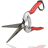 gonicc Professional Micro-Tip Pruning Snip (GPPS-1008), Small Garden Hand Pruner & shears For Arranging Flowers, Trimming Plants & Hydroponic Herbs, And Harvesting Fruits & Vegetables.