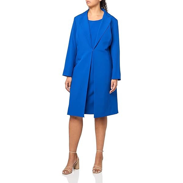 Amazon.com: Le Suit Women's Petite Long Jacket & Sheath Dress, Cabana Blue  : Clothing, Shoes & Jewelry