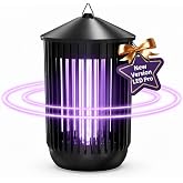 Flyghost Bug Zapper Outdoor Indoor LED Pro, Mosquito Zapper, Electric Fly Traps IPX4 Waterproof 8W Lamp Fly Insects Traps for Backyard Patio Porch Deck