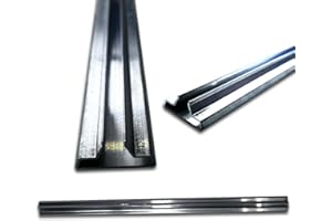 WISDOMFUR Aluminum Slatwall Inserts - 48 Inches Long (Bundle of 15 Pieces)