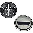 3 Inch Garbage Disposal Splash Guard Collar Sink Stopper Universal Rubber Food Waste Disposer Sink Garbage Disposal Splash Guard and Drain Plug for Whirlaway, Waste King, Sinkmaster and GE Models