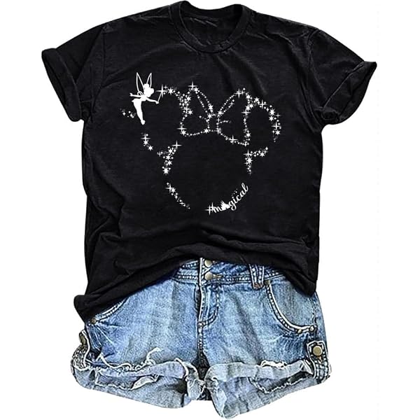 Camiseta De Manga Corta Para Mujer Con Diseño De Conejo De Pascua - Cuello En V, Mezcla De Algodón - Talla Large