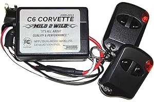 GRAND SPORT REGISTRY 2008-2013 C6 Corvette Exhaust Remote Control – New Mild 2 Wild Version 2