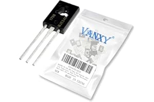 VANXY 20PCS MJE340 TO-126 NPN Power BJT Bipolar Junction Transistor, High Voltage Resistance Applicable DIY Maintenance