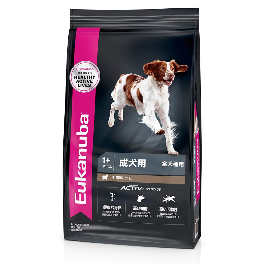 ユーカヌバ アダルトラム＆ライス全犬種用 7.5kgの商品画像