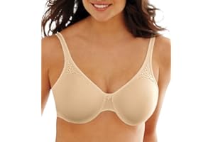 Bali Women's Minimizer Bra, Passion for Comfort Full-Coverage Underwire Bra, Seamless Cups