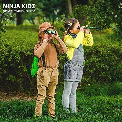 Educational-Outdoor-Explorer-Toys-For-Kids-Binocular-Flashlight-Compass-Telescope-Magnifying-Glass-Whistle-Backpack-Adventure-Exploration-Set-Camping-Hiking-Bird-Watching-by-Ninja-Kid