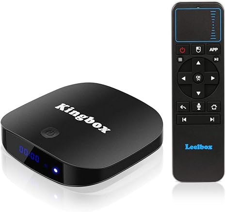 Kingbox - Caja de TV Android K1 Android 7.1 compatible con 4 K (60 Hz) Full HDMI / H.265 / Bluetooth 4.0 / WiFi 2,4 GHz Android Smart TV Box [versión 2018]: Amazon.es: Electrónica