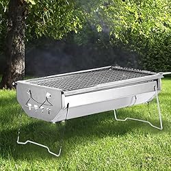 Zorestar Portable Folding Charcoal Grill, Premium
