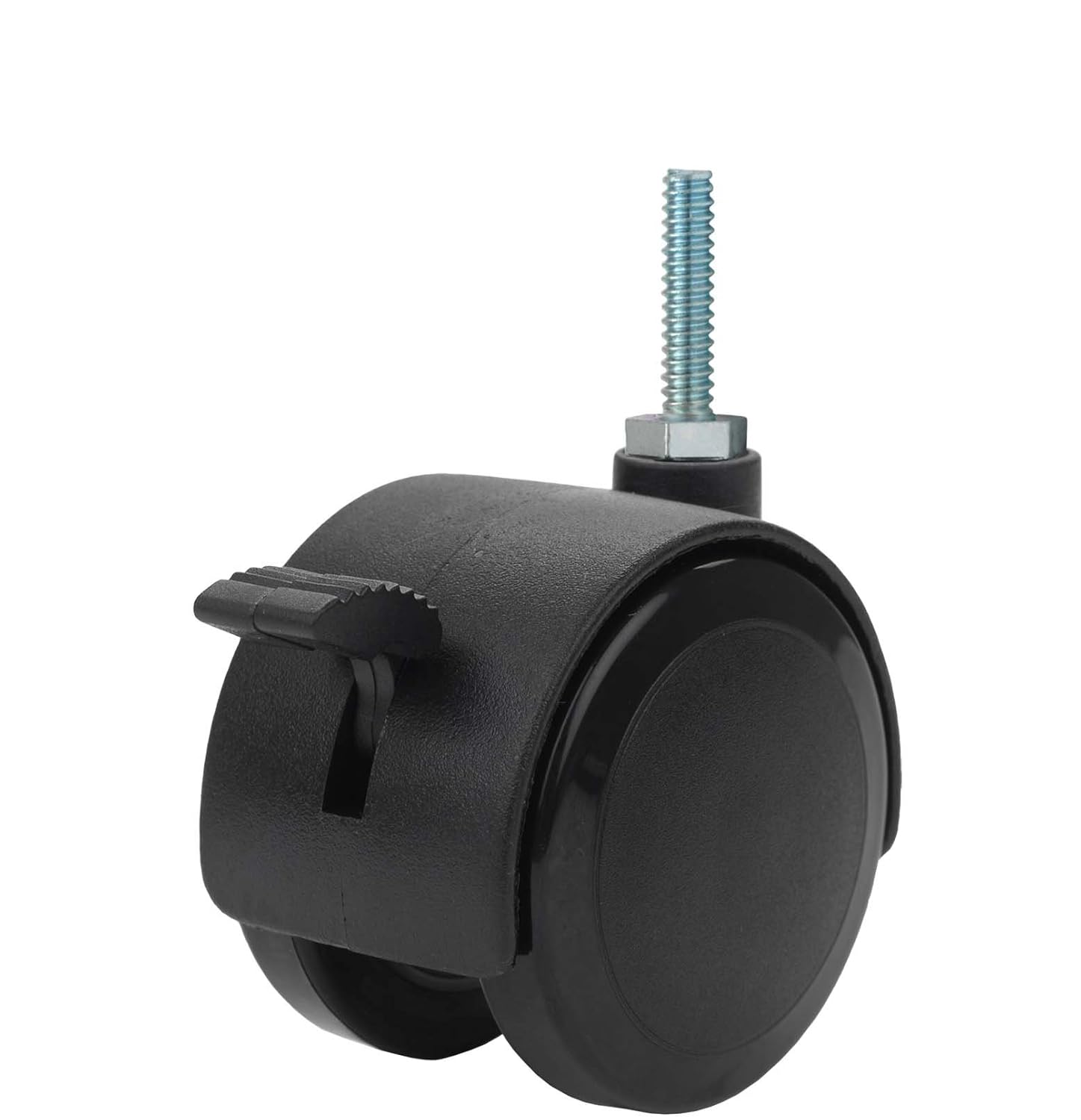 Stem Casters 1/420 Diameter x 1 Length Threaded Stem 110 lb Capacity Range Twin Wheel Caster