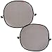 Diono Sun Stoppers Car Window Shades 2 Pack, Car Sun Shade for Side Window with Suction Cups, Blocks Sun Glare UV Rays Perfect for Baby, Kids, Pets Protection