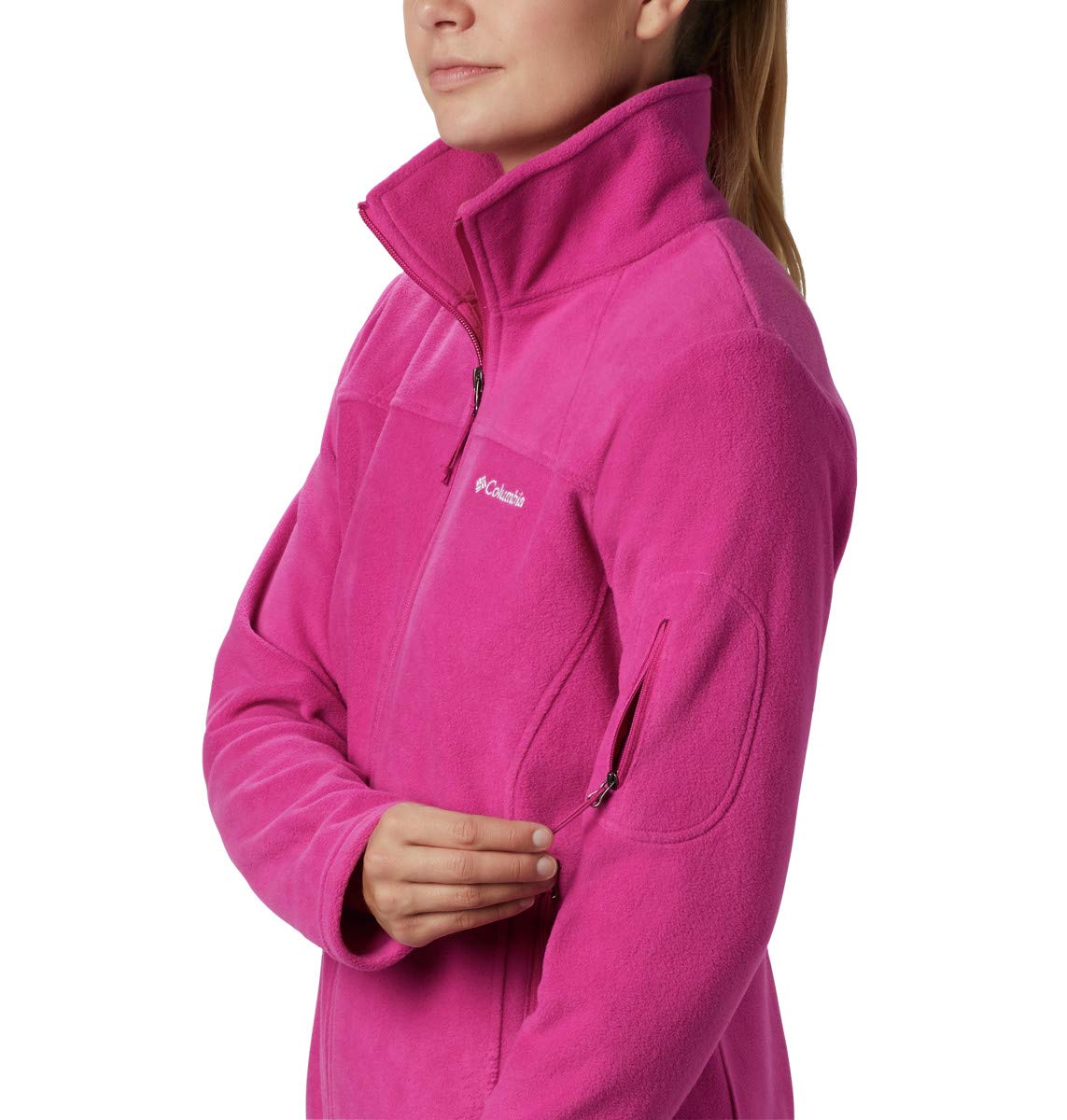 Columbia Women's Fast Trek II Jacket, Beet/Daredev Choose SZ/color eBay