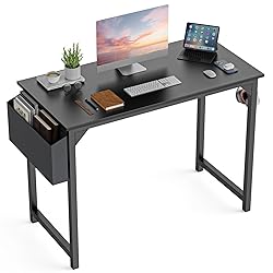 DUMOS 40 Inch Small Computer Office Desk Modern