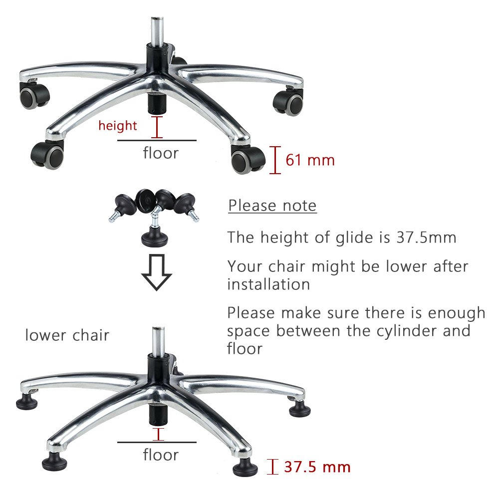 Grey Small 10mm Enjoy Stool Floor Gliders Replacement Office Chair Bell Glides With 3 8 Inch Stem Fit Ikea Chairs Set Of 5 Gl Gb203750 Ik Home Kitchen Furniture Grey Small 10mm Enjoy Stool Floor Gliders Replacement Office Chair Bell Glides With 3 8 Inch Stem Fit Ikea Chairs Set Of 5 Gl Gb203750 Ik Home Kitchen Furniture