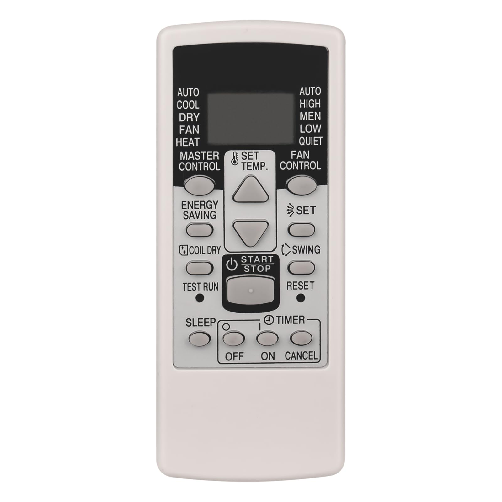 VINABTY New Replace Remote for FUJITSU AR-RCD1C 8EDYSV3Y AOYG-07LLCE AOYG-09LLCE AOYG-12LLCE AOYG-18KLTA AOYG-24KLTA AR-RCD1E AR-RCE1C AR-RCE1E AR-RCE3E ASYG-07LLCE ASYG-09LLCE ASYG-12LLCE ASYG-18KLCA
