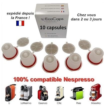 Nespresso – Nachfüllbare CAPSULAS RECARGABLES REUTILIZABLES Cafe emohome