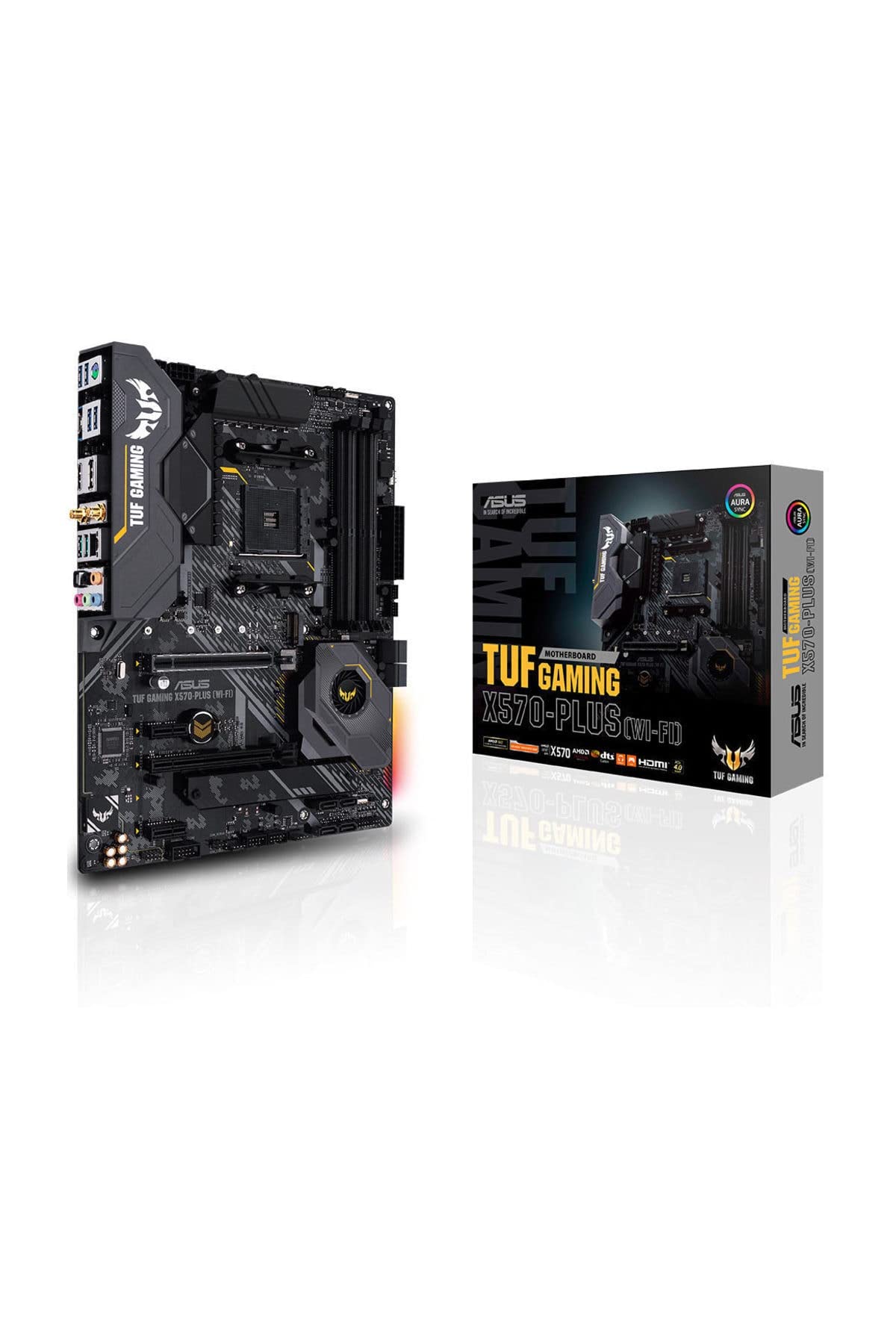 Photo 1 of ASUS Tuf Gaming Plus AM4 AMD X570 ATX DDR4-SDRAM Motherboard