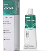 Molykote DX Paste 50g 1.75oz Lubricant White High Temperature Anti-Seize Grease Lubrication for Metallic Components Plastic Gear Watch Industrial Prevents Friction Contacts Stick-Slip and Seizure