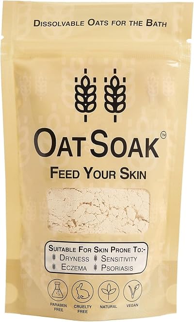 Bare Boutique OatSoak Bath Additive 500g Skin Relief Eczema Psoriasis Itchy
