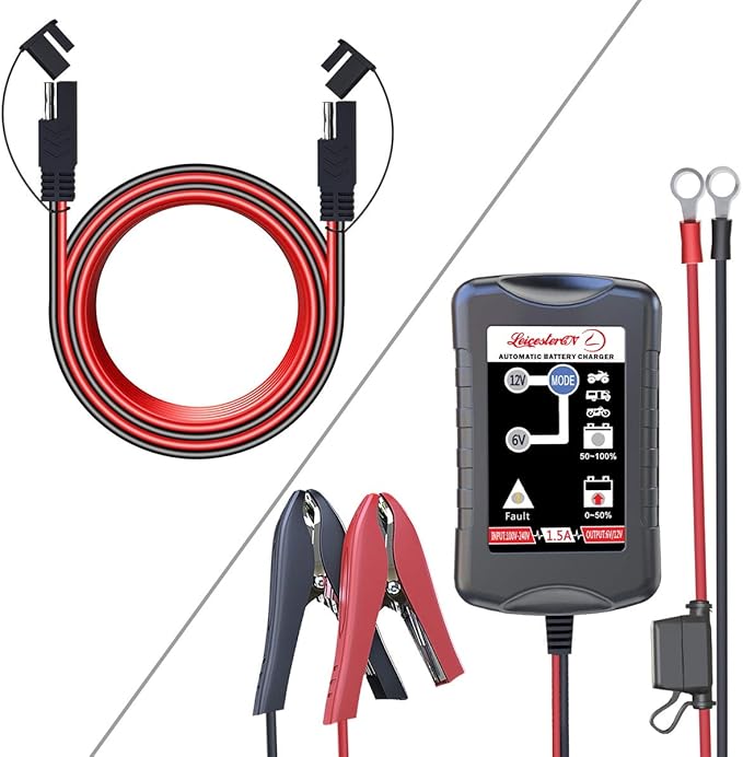 LST 6V 12V Trickle Battery Charger Automatic Maintainer