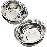 Begale 4-Pack Stainless Steel Mixing Bowls, Metal Prep Bowls