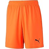 Puma Unisex Youth TeamGoal 23 Knit Shorts, Shocking Orange/Black, XL