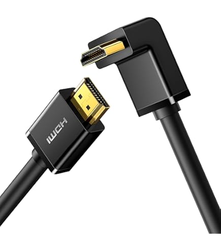 Amazon.com: UGREEN HDMI Cable Right Angle 4K 90 Degree HDMI