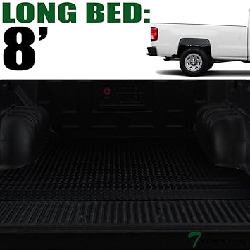 Amazon Com Topline Autopart Black Rubber Diamond Plate
