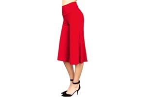 COME TOGETHER CALIFORNIA CTC Womens Knit Culottes Pant - Made in USA