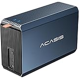 ACASIS 2 Bay External Hard Drive RAID Enclosure for 2.5/3.5" SATA HDD/SSD with USB 3.0,Support RAID 0/1/JBOD/SPAN,Max 6Gbps U