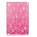 Cellularvilla Compatible with Apple iPad Air Case - 360 Degree Rotating Pink Glitter Pu Leather Flip Folio Multi-Angle Stand Smart Case Cover with Auto Sleep / Wake for iPad Air / iPad 5 (5th Gen)
