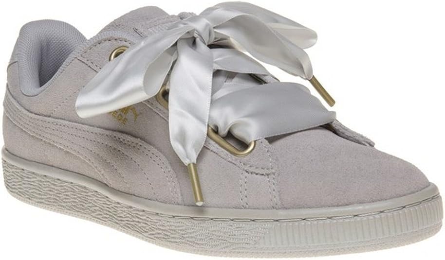 puma suede heart satin ii