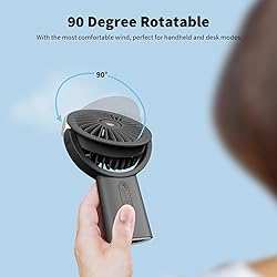 Otlonpe Handheld Misting Fan Portable, 4000mAh