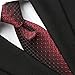 KissTies Ties for Men Solid Color Necktie + Gift Box