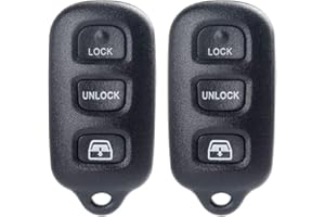 KEYALL 2 X Keyless Entry Remote Key Fob for Toyota 4Runner for Toyota Sequoia 1999-2009 HYQ1512Y HYQ1512P HYQ12BBX-314.4Mhz