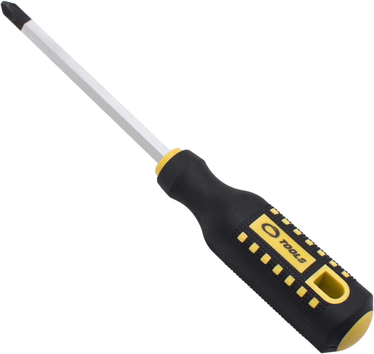 Convy GJ-0123 Phillips Screwdriver Cross Head Screwdriver with Non-Slip Rubber Handle, PH 6100 - - 