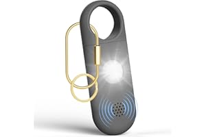 REEPOS Personal Safety Alarm for Women - 130dB Self Defense Keychains Siren Whistle with Sos LED Strobe Light - Personal Emergency Security Safe Devices Key Chain Alarms for Kids Elderly