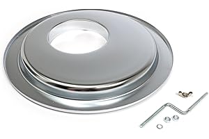 Trans-Dapt 2430 Chrome 14" Offset Air Cleaner Base