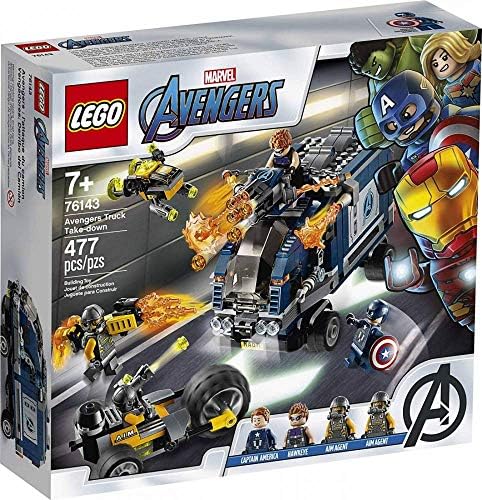 LEGO Marvel Avengers Truck Take-Down 76143 Captain America and