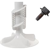 WH43X30957 Washer Agitator and WH02X24374 Sinuloc Screw For GE Hotpoint | Replaces WH43X25304, WH43X26845
