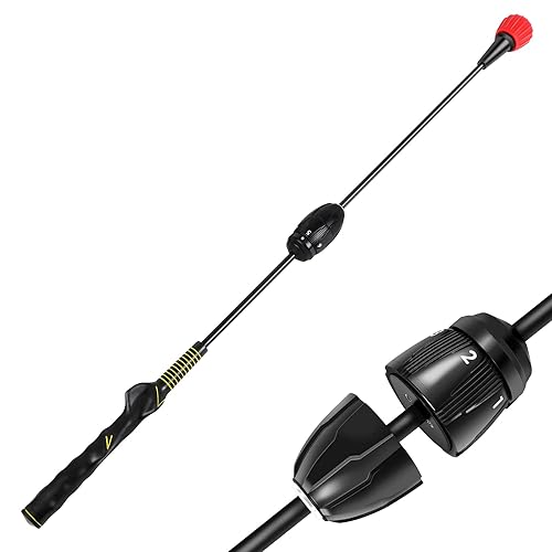 Golf Swing Tempo Training Aid Warm-Up Stick Power with Level