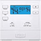 PRO1 IAQ T605-2 Touchscreen Programmable Electronic Thermostat