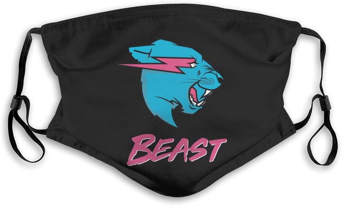 Buy EILANNA MrBeast Unisex Washable Reusable Decorative Masks
