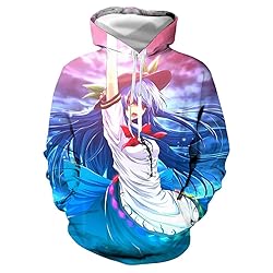 GO2COSY Anime Touhou Project Hoodie Double-sided